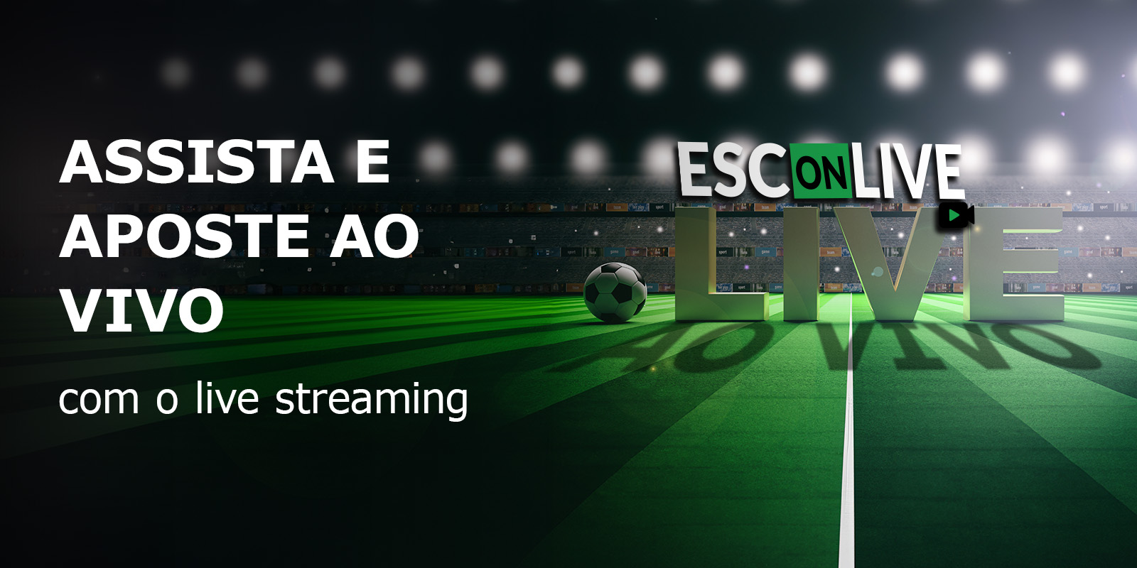 Interface da plataforma ESC Online mostrando jogos e apostas