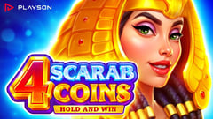 Playson - 4 Scarab Coins: Hold and Win