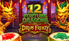 Circular Arrow - 12 Fortune Dragons Drum Frenzy