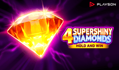 Playson - 4 Supershiny Diamonds: Hold and Win